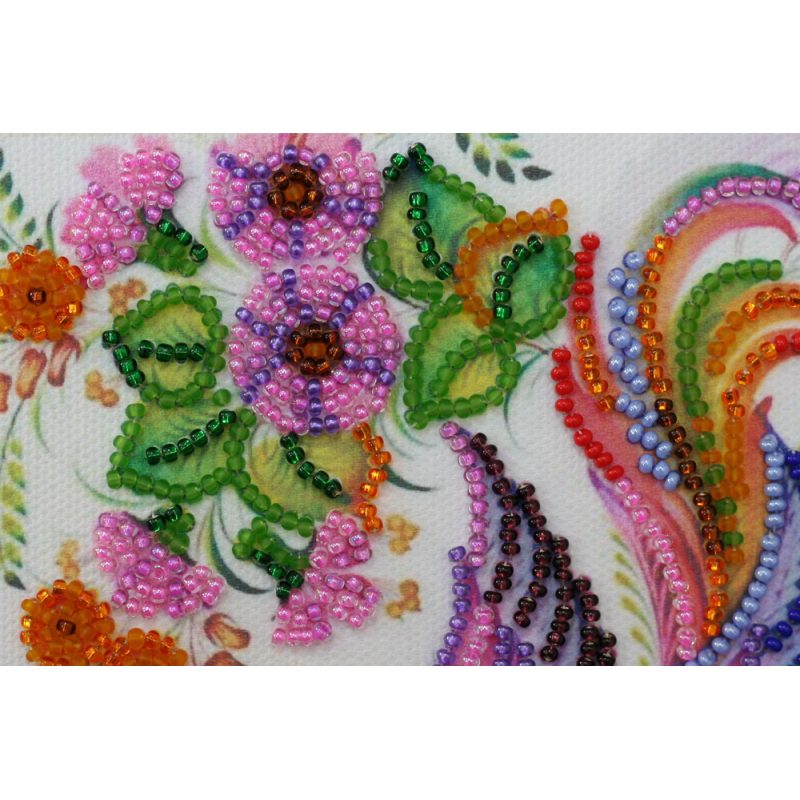 Mini Bead embroidery kit Petricovs painting