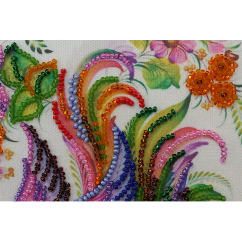 Mini Bead embroidery kit Petricovs painting