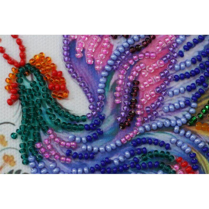 Mini Bead embroidery kit Petricovs painting