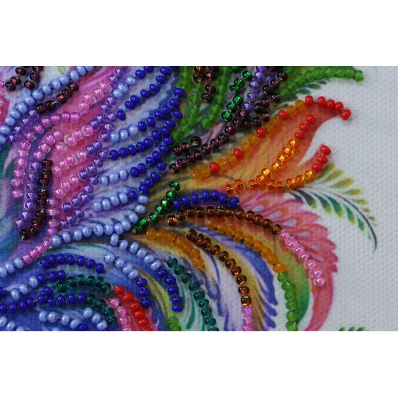 Mini Bead embroidery kit Petricovs painting
