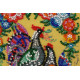 Mini Bead embroidery kit Gorodets painting
