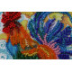 Mini Bead embroidery kit Call of the cockerel