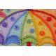 Mini Bead embroidery kit Summer rain