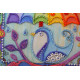 Mini Bead embroidery kit Summer rain