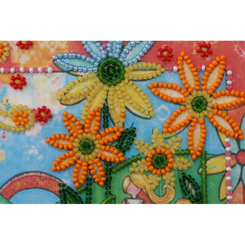 Mini Bead embroidery kit The voice of the stream
