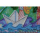 Mini Bead embroidery kit The voice of the stream