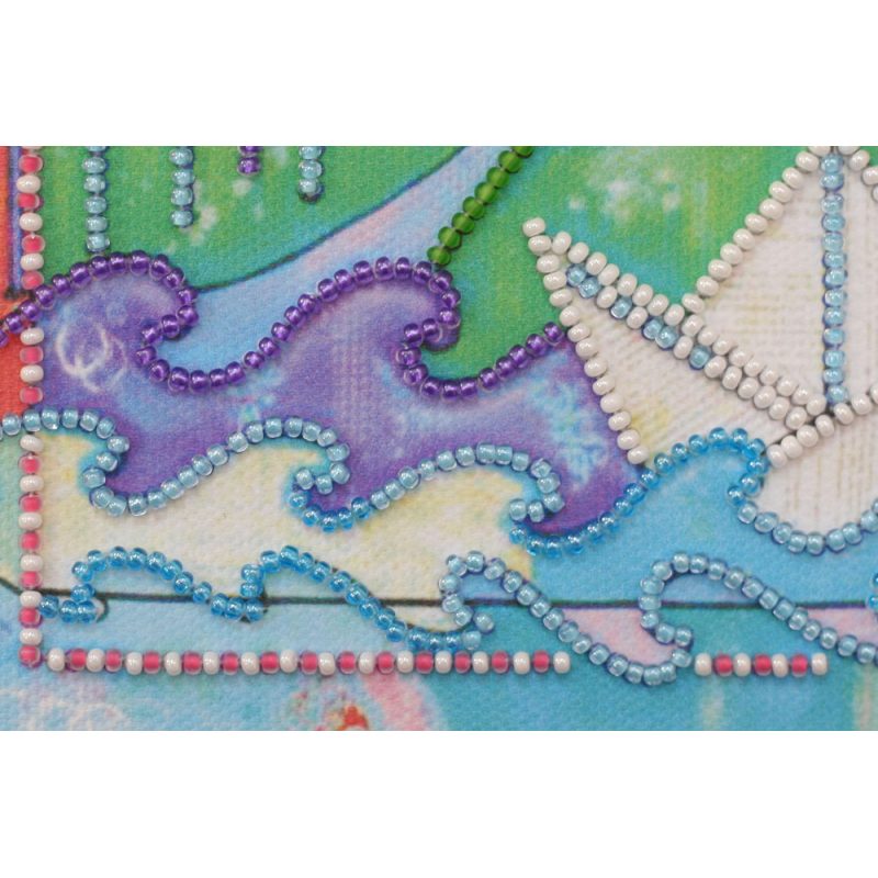 Mini Bead embroidery kit The voice of the stream