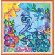 Mini Bead embroidery kit Luck bird