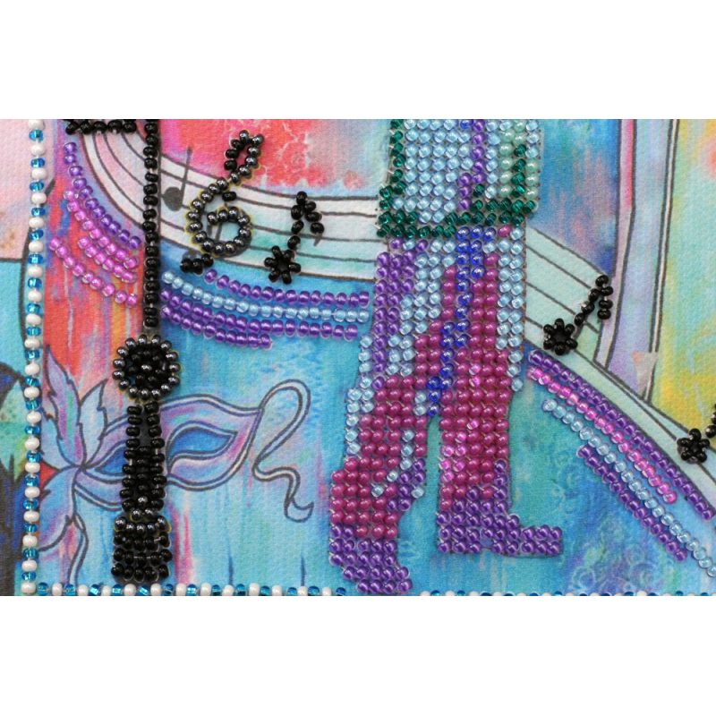 Mini Bead embroidery kit Jazzy