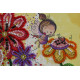 Mini Bead embroidery kit Colored moths
