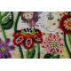 Mini Bead embroidery kit Colored moths