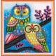Mini Bead embroidery kit Night couple
