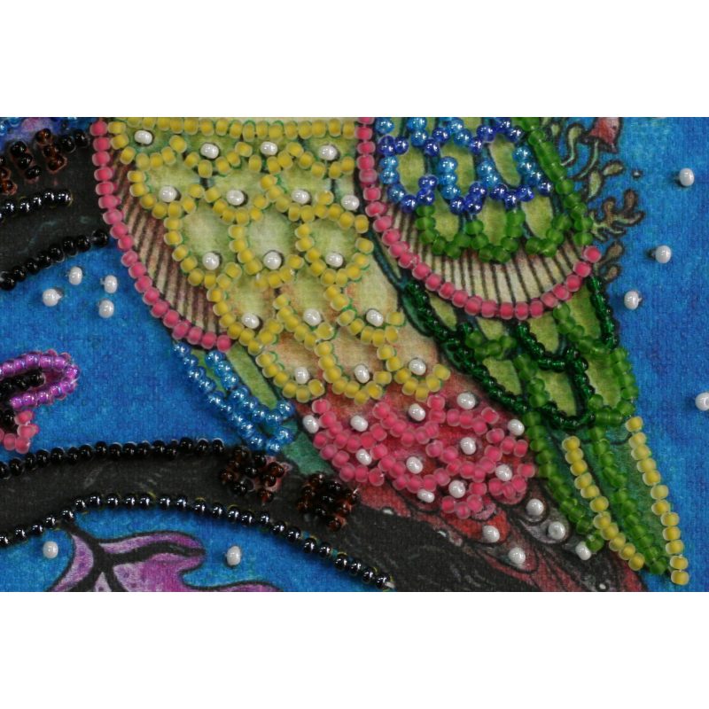 Mini Bead embroidery kit Night couple