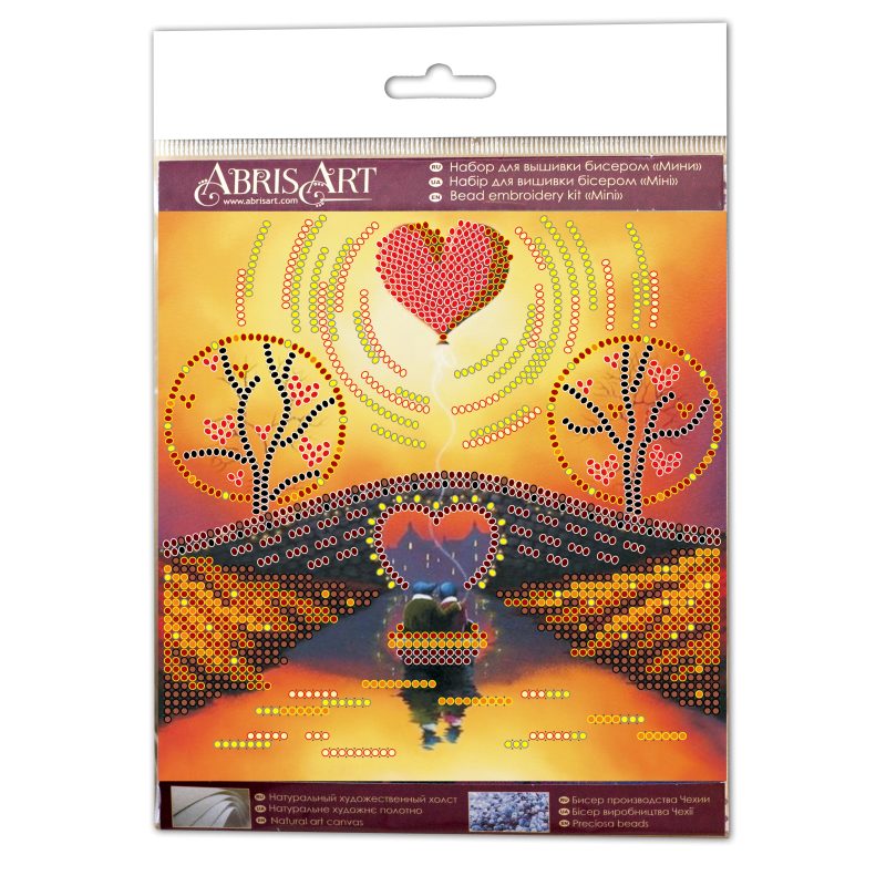 Mini Bead embroidery kit Unforgettable evening
