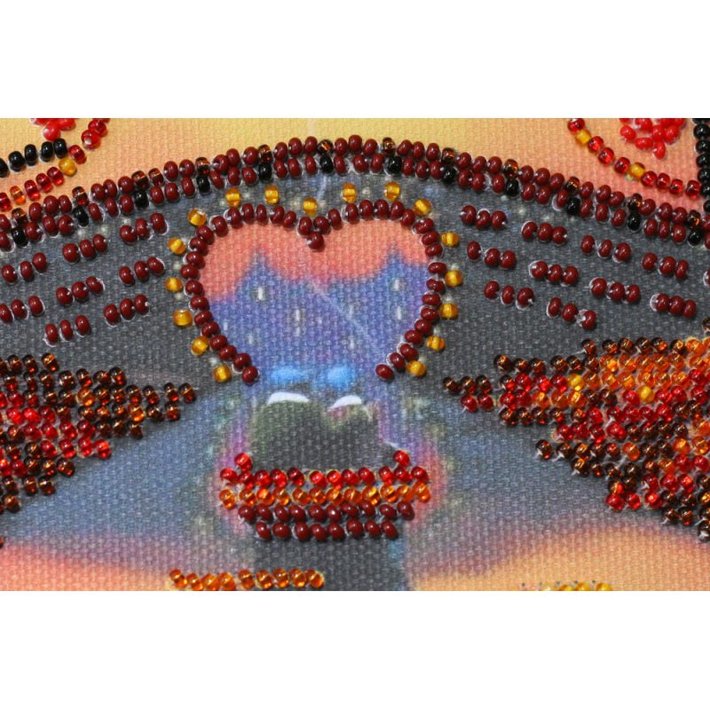 Mini Bead embroidery kit Unforgettable evening
