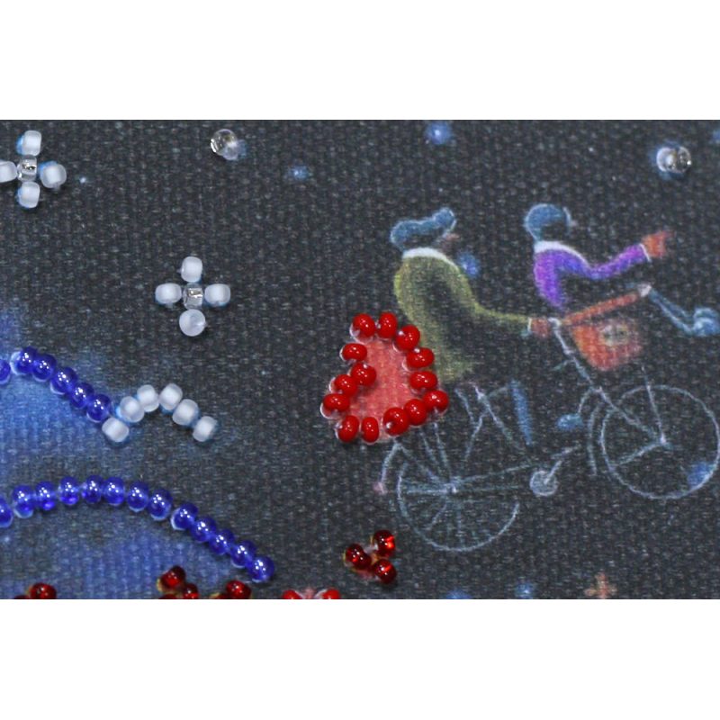 Mini Bead embroidery kit Romantic trip
