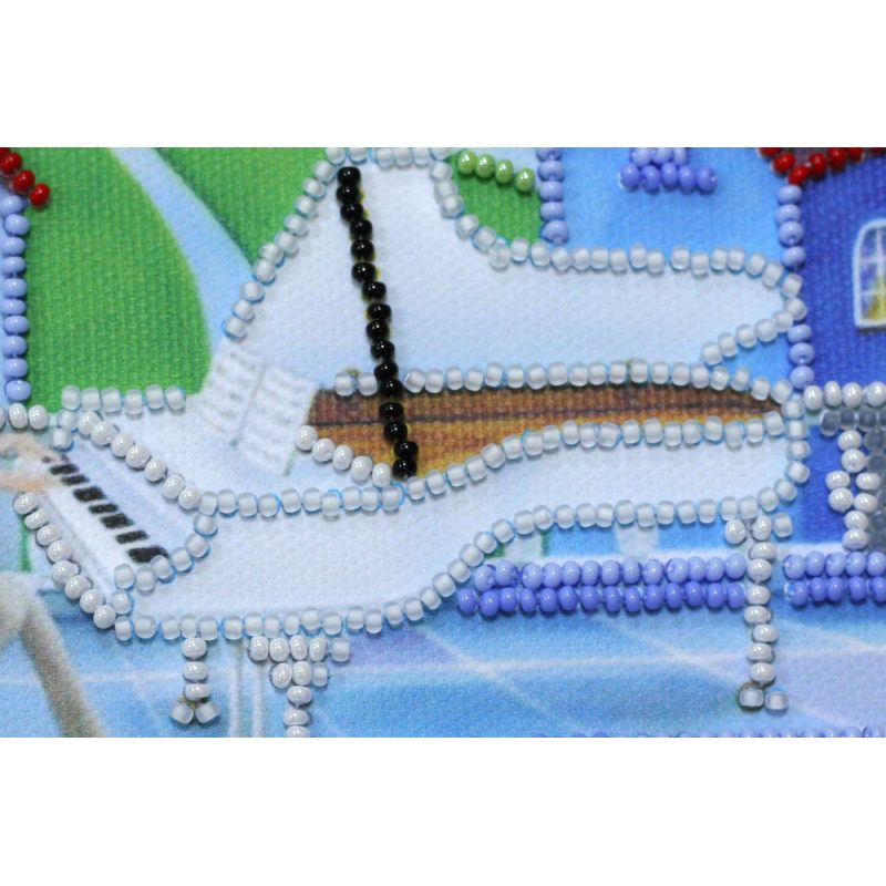 Mini Bead embroidery kit Moon  melody