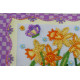 Набір для вишивання бісером на художньому полотні "Розцвіли нарциси"