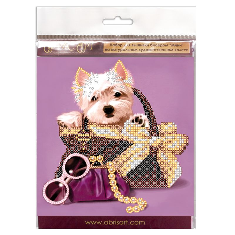 Mini Bead embroidery kit Little friend
