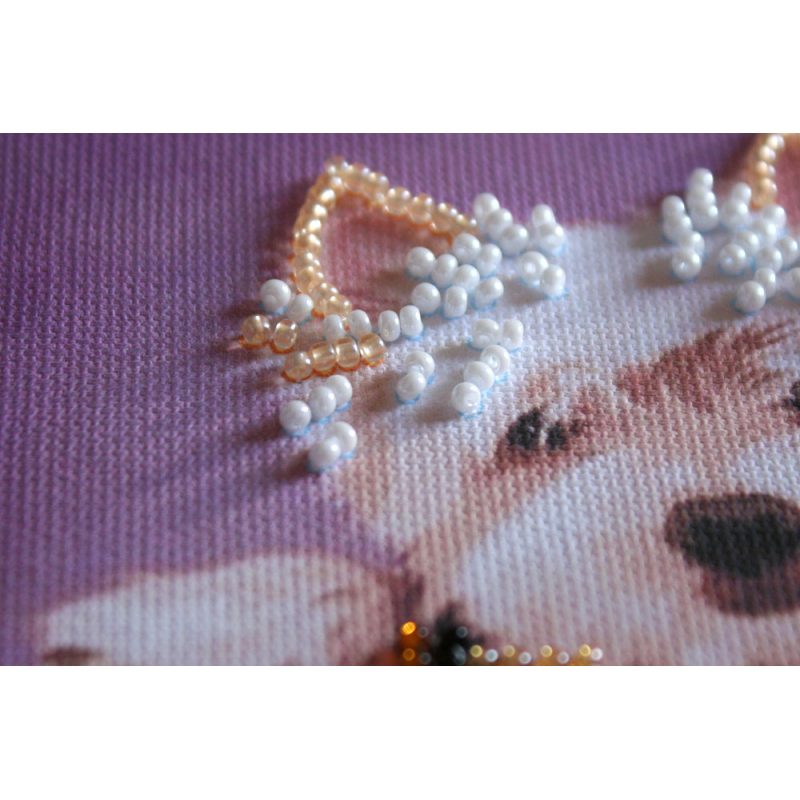 Mini Bead embroidery kit Little friend
