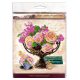 Mini Bead embroidery kit Garden flowers