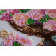 Mini Bead embroidery kit Garden flowers