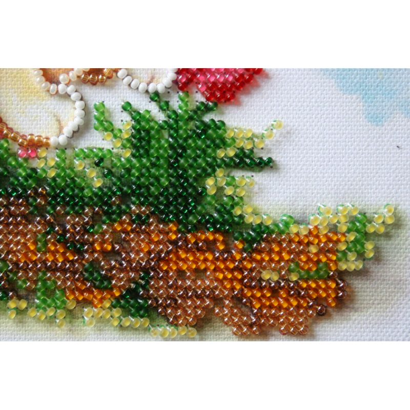 Mini Bead embroidery kit In to the happiness