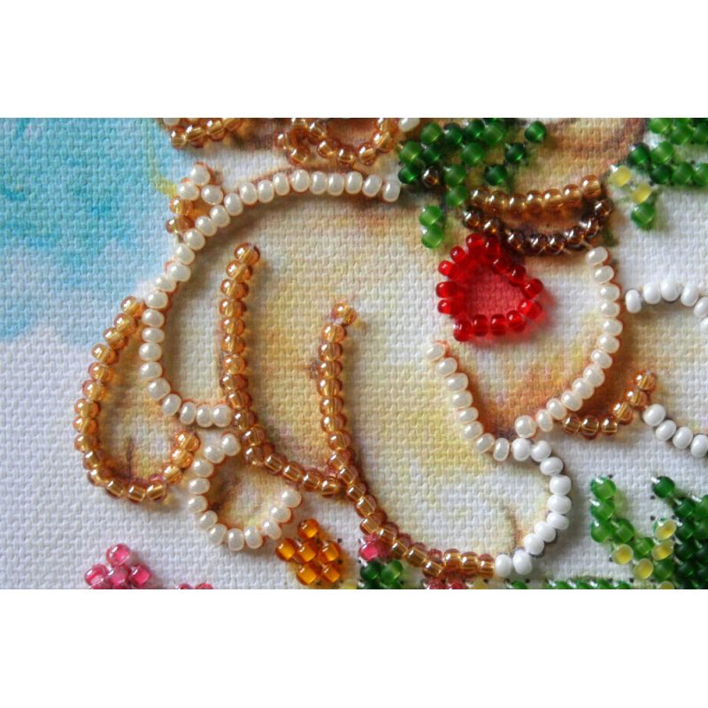 Mini Bead embroidery kit In to the happiness