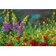 Mini Bead embroidery kit Wild field