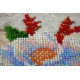 Mini Bead embroidery kit White flower