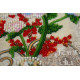 Mini Bead embroidery kit White flower