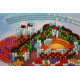 Mini Bead embroidery kit Gingerbread house
