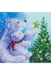 Mini Bead embroidery kit Umka