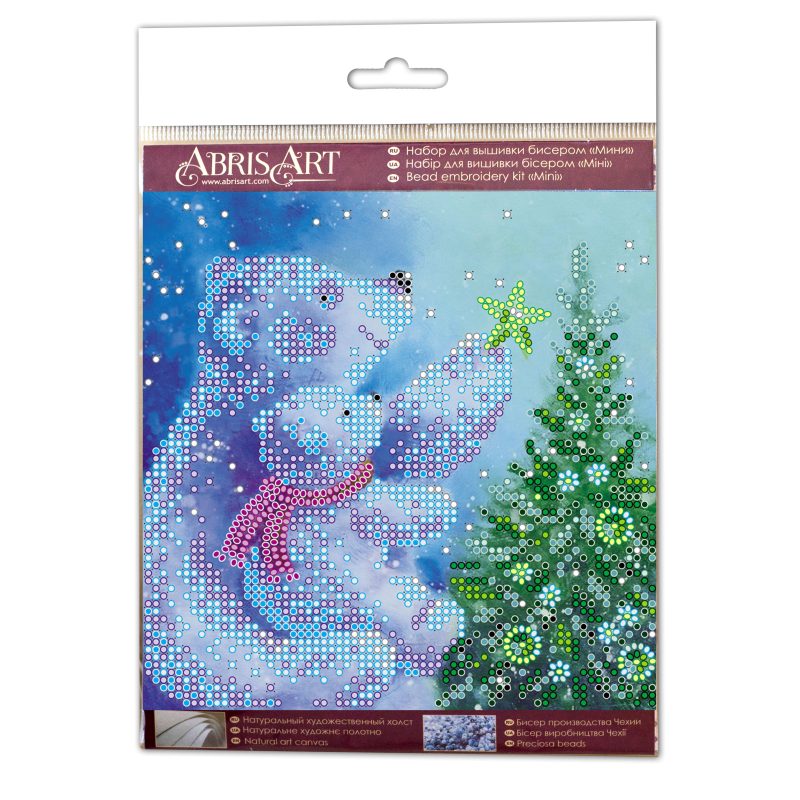 Mini Bead embroidery kit Umka