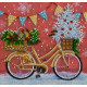 Mini Bead embroidery kit Holiday time