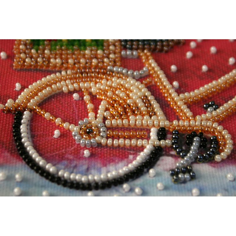 Mini Bead embroidery kit Holiday time