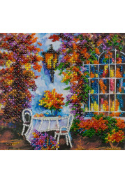 Mini Bead embroidery kit Autumn mood