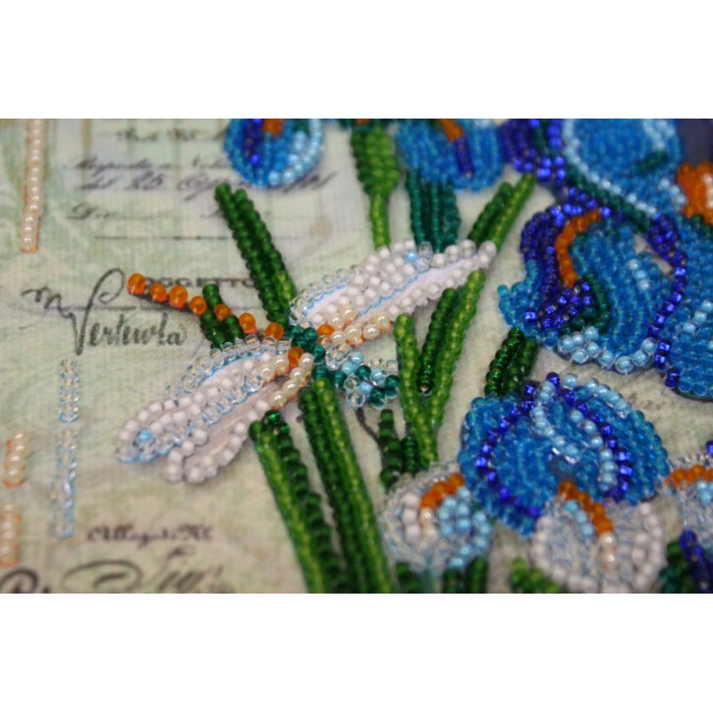Mini Bead embroidery kit Ultramarine