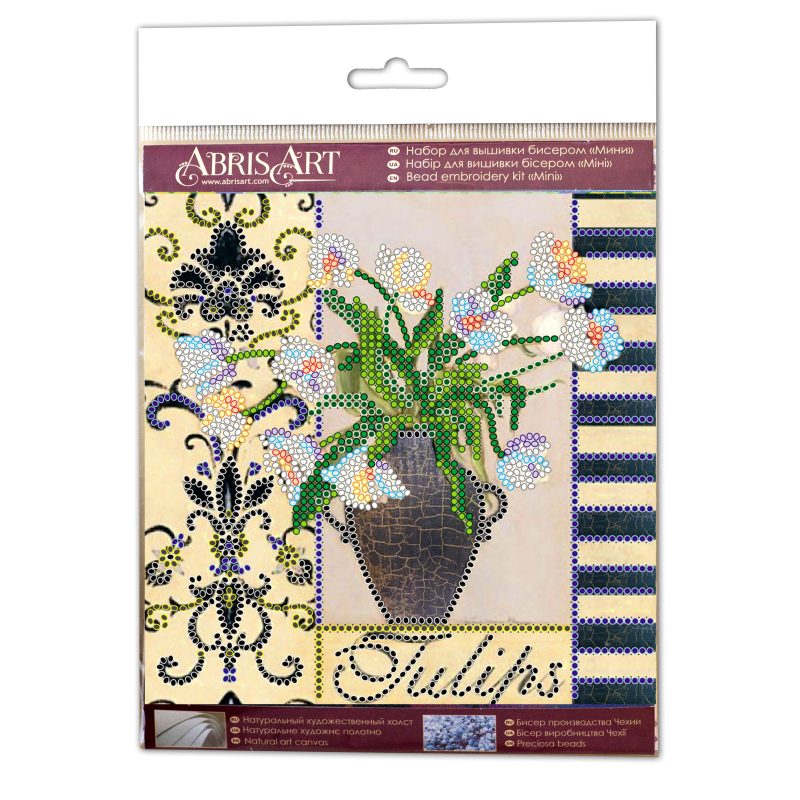 Mini Bead embroidery kit Vintage