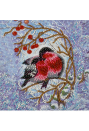 Mini Bead embroidery kit Warmth together