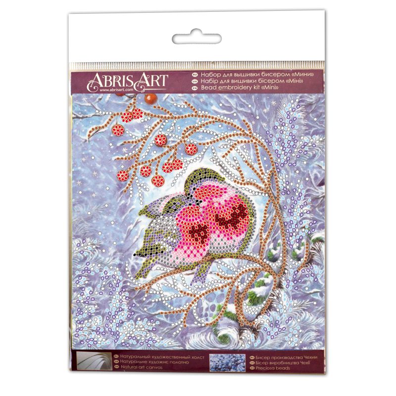 Mini Bead embroidery kit Warmth together