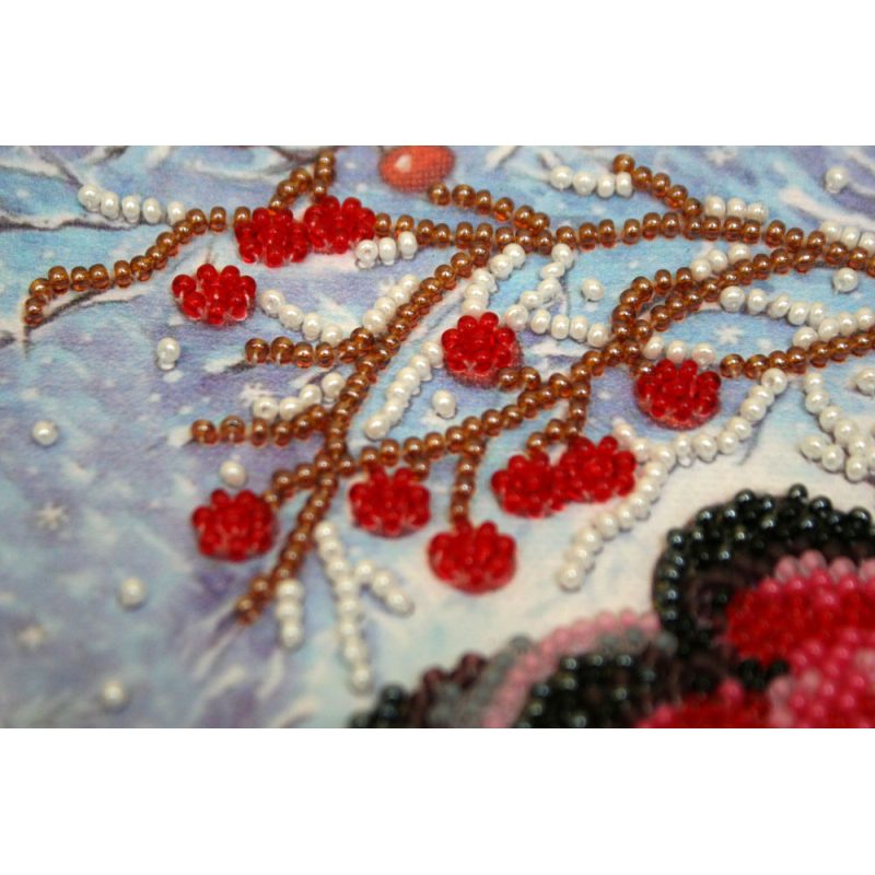 Mini Bead embroidery kit Warmth together