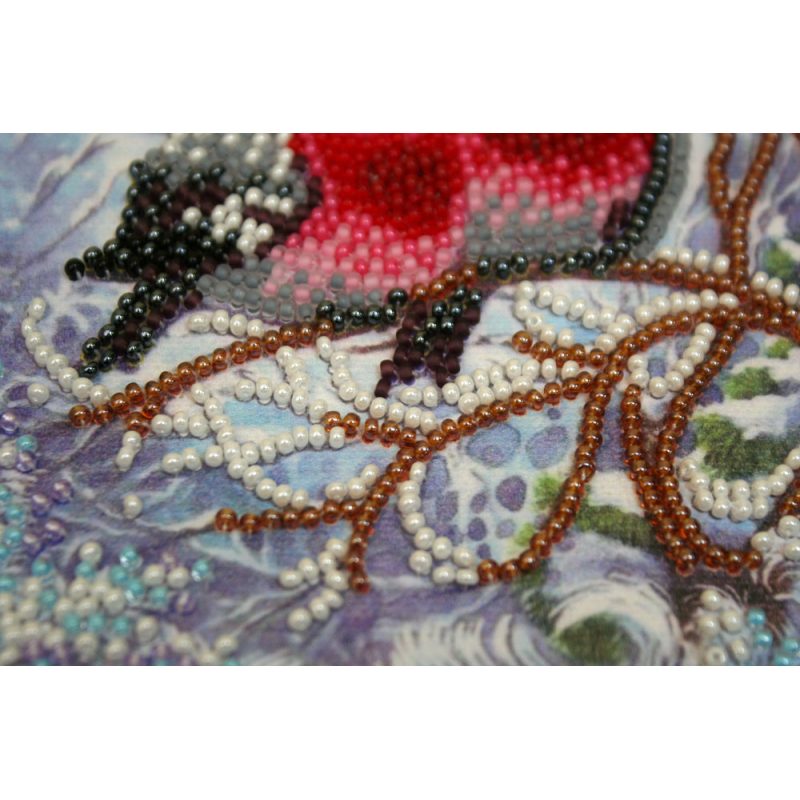 Mini Bead embroidery kit Warmth together