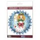 Mini Bead embroidery kit Christmas angel
