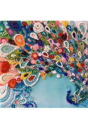 Mini Bead embroidery kit Colored tail