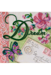 Mini Bead embroidery kit Dream