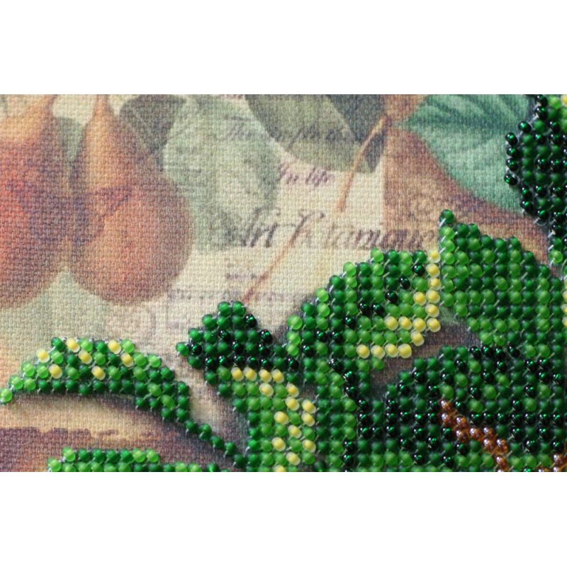 Mini Bead embroidery kit Cherry twig
