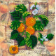 Mini Bead embroidery kit Apricot branch