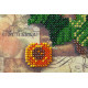 Mini Bead embroidery kit Apricot branch