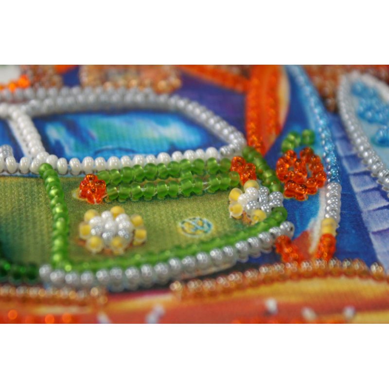 Mini Bead embroidery kit Surfing